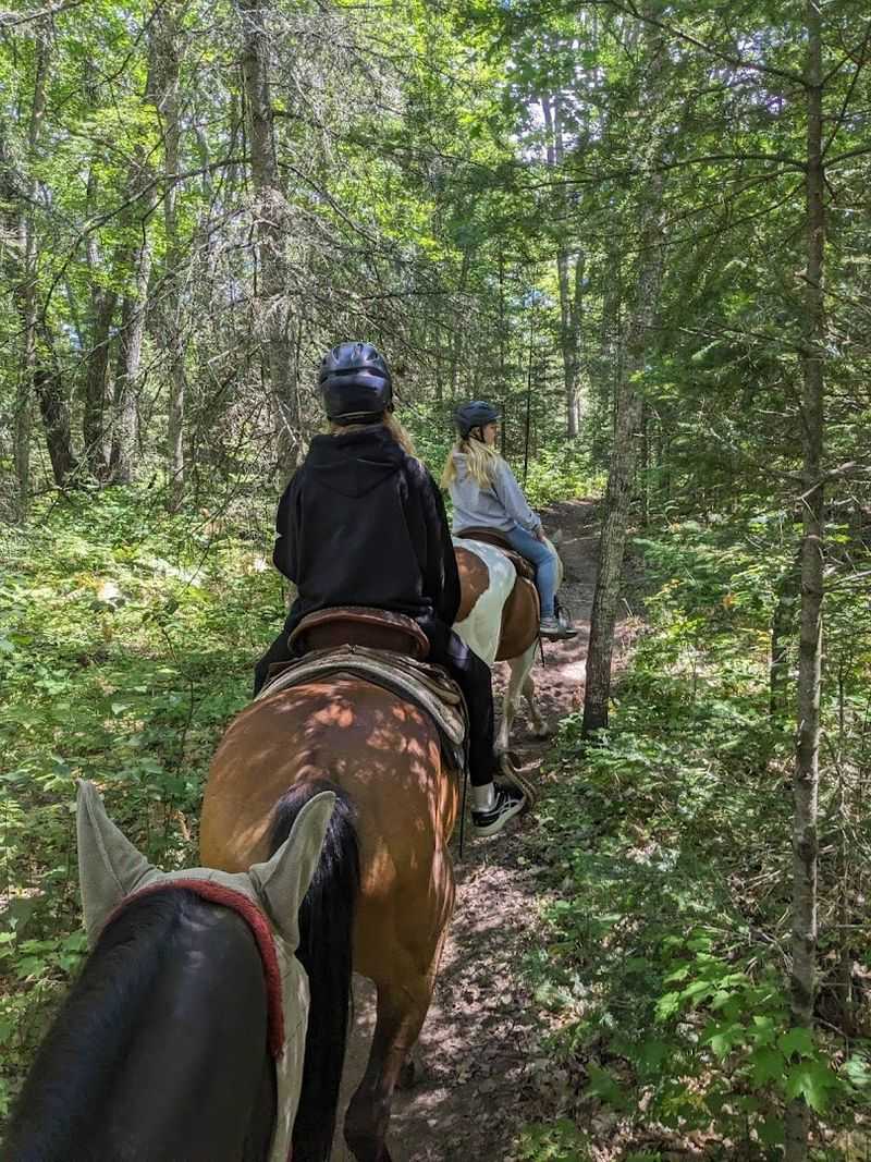 The Experience Blends Trail Riding With A Lake Day