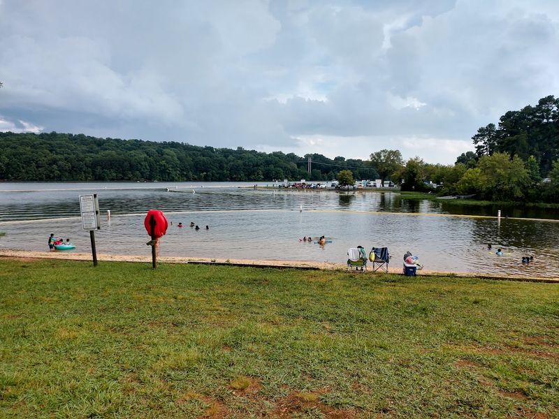 Badin Lake Recreation Area Beach, Badin
