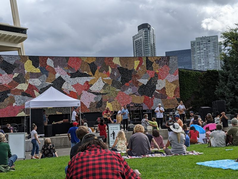 Mural Amphitheatre At Seattle Center