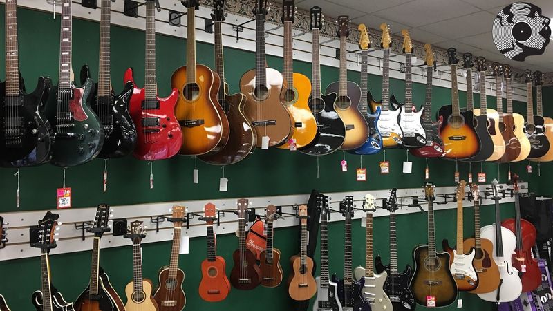 The Store Also Sells Musical Instruments