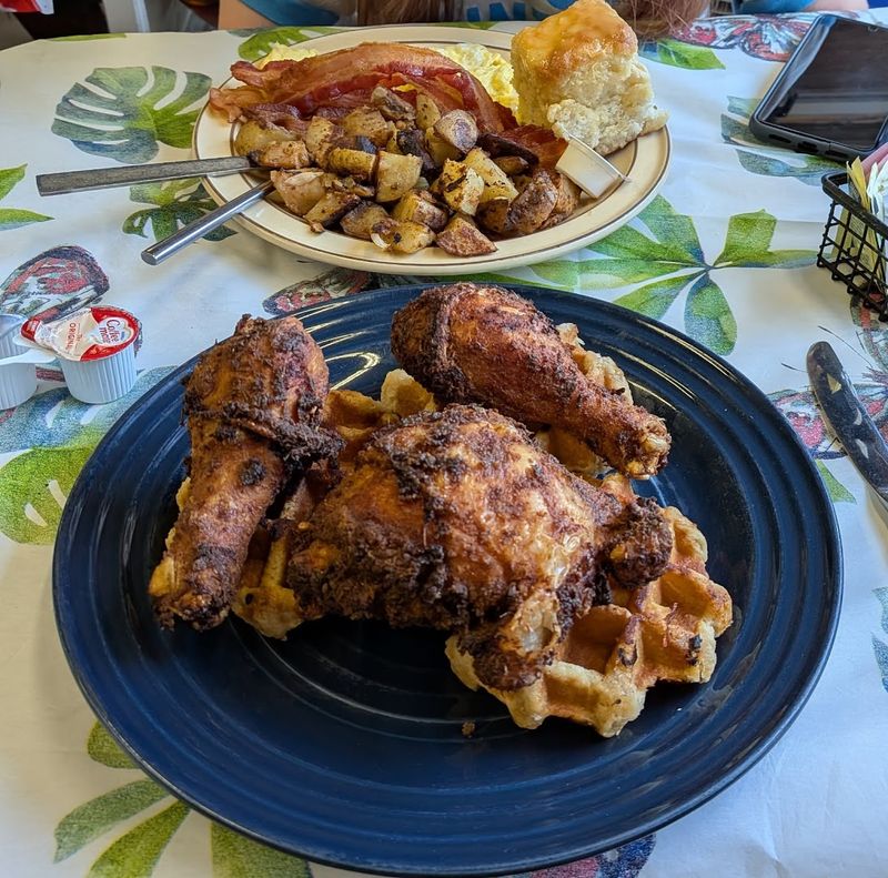 Chicken And Waffles That Deliver On Every Level