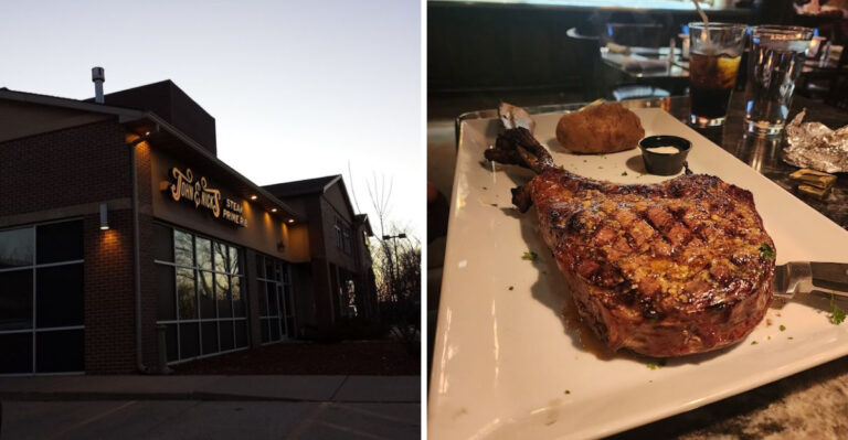 Sixteen Ounces Of Prime Rib Plus Sides For Around Thirty Dollars At This Iowa Steakhouse