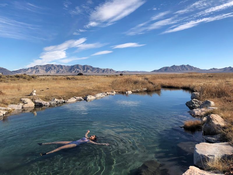 Hot Creek Spring, Kirch Wildlife Management Area, Lund, NV 