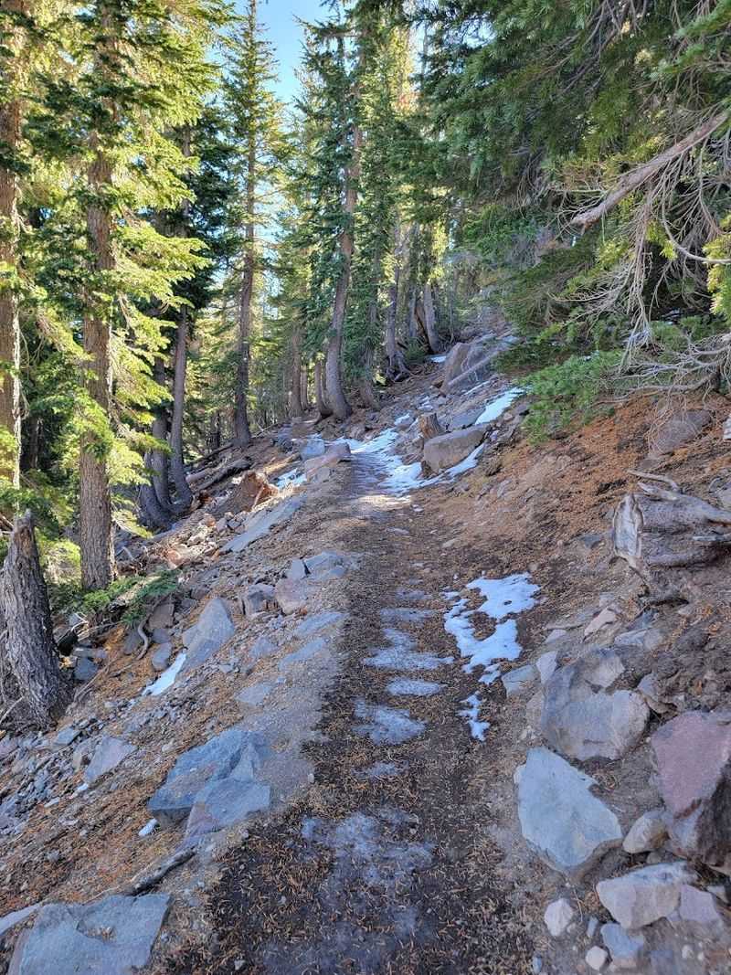 Short Steep Sections Make The Hike More Challenging Than Expected