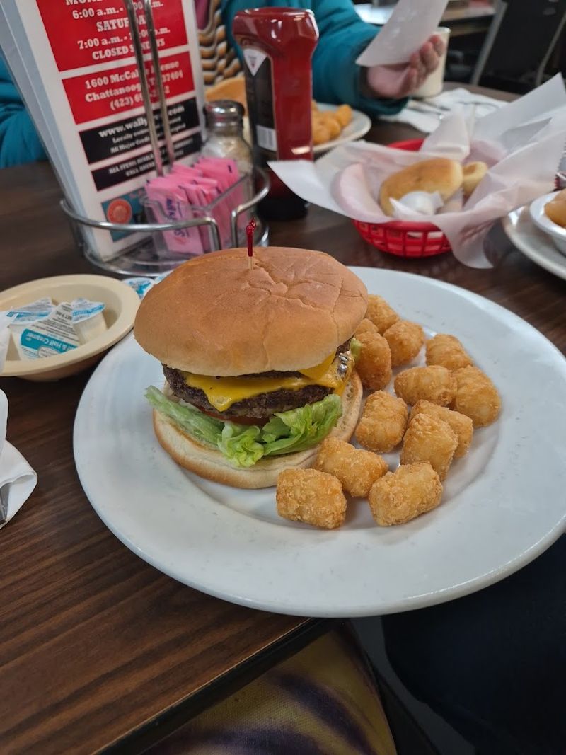 The Wally Burger And Classic Diner Staples
