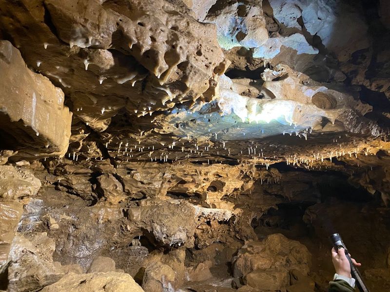Tiny Crystals In The Walls Give The Cave Its Name