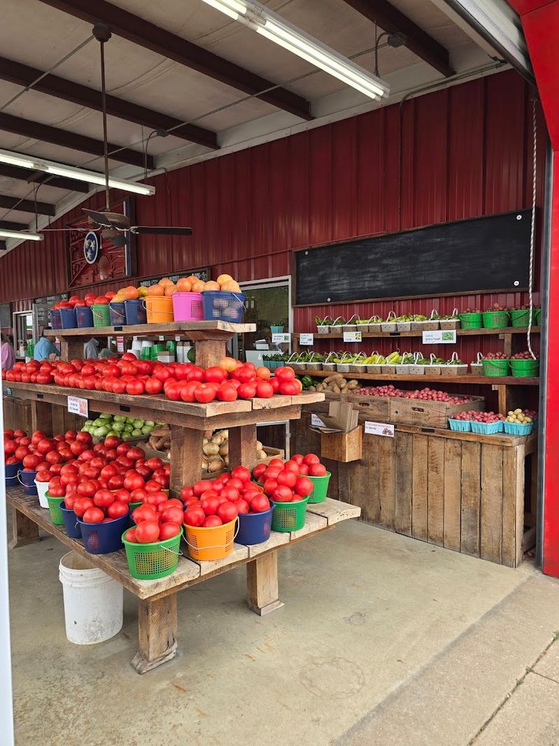 The Farm Market Packed With Seasonal Produce