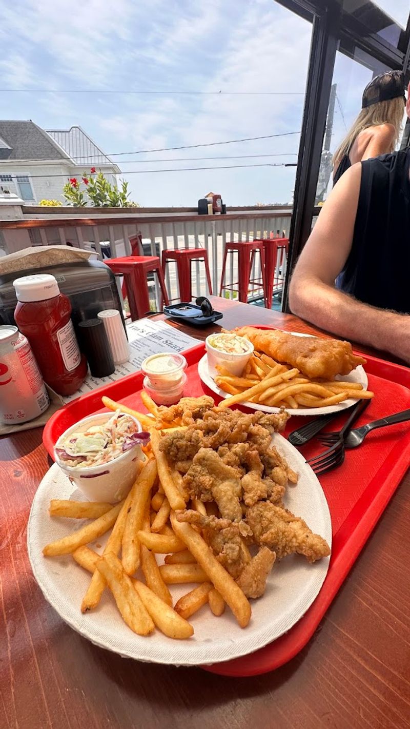 A Seafood Shack View Worth Climbing For
