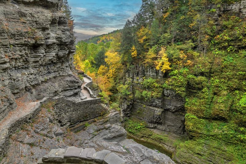 The Rim Trail And The View From Above
