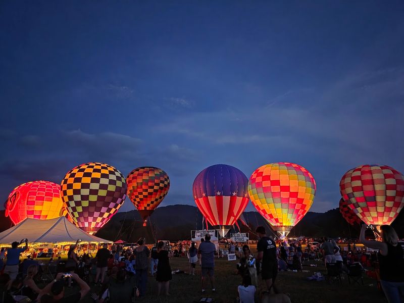 The Balloon Glow That Turns Night Into Color
