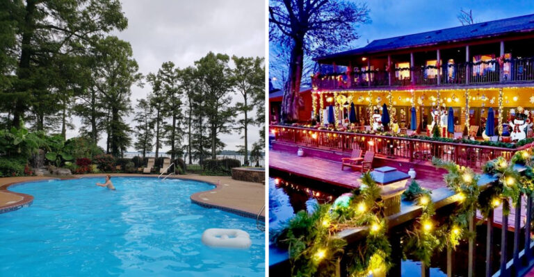 Tennessee’s Beloved Lake Resort Has An Award-Winning Fishing Lodge And Rustic Seafood Restaurant