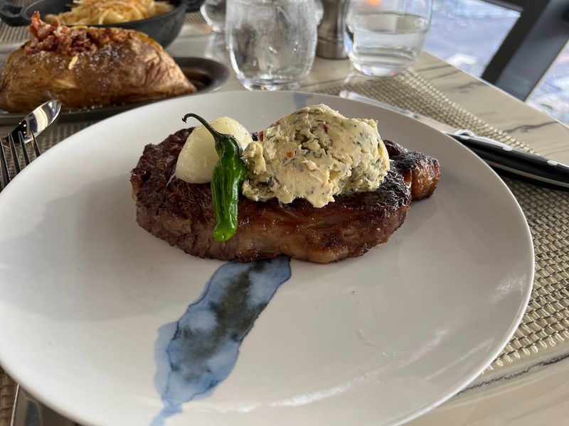 Steaks And Seafood Match The Sky High Setting