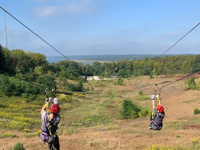 The Full Zipline Tour Includes 9 Different Lines