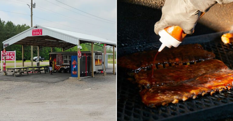 The BBQ At This Tennessee Stand Keeps The Line Moving All Weekend