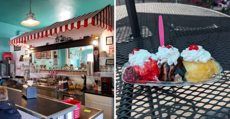 The Banana Split At This Old-School Wisconsin Ice Cream Shop Is Worth Every Mile