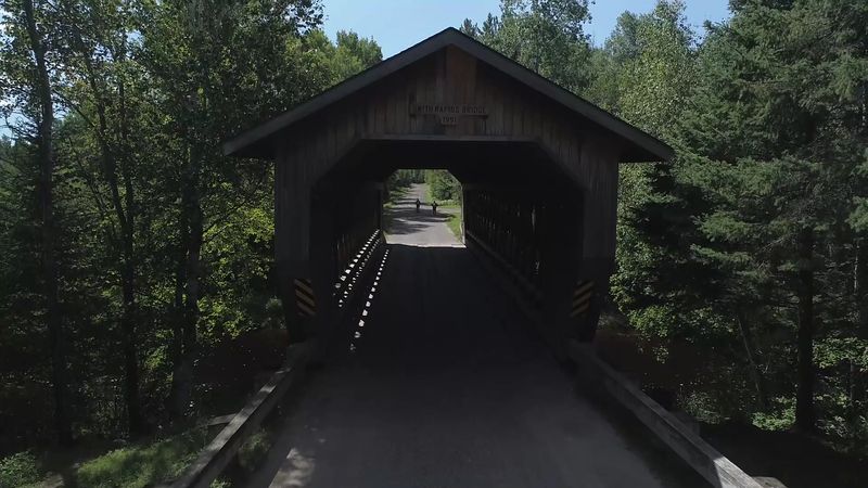 It Is One Of Wisconsin's Few Remaining Covered Bridges