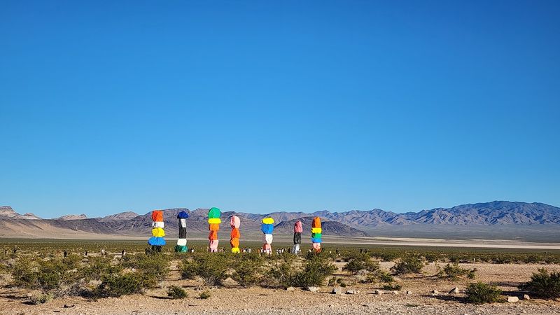 Each Tower Is Made From Stacked Locally Sourced Boulders