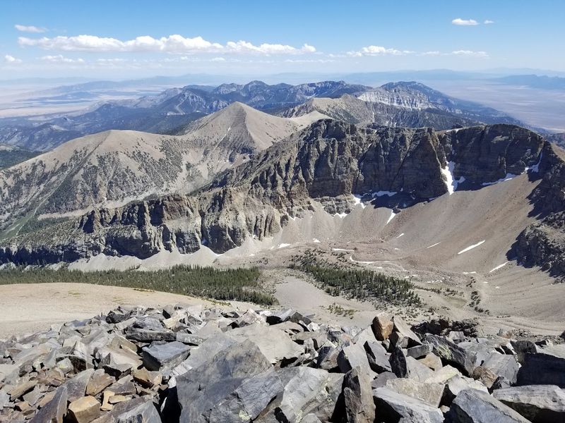 Wheeler Peak Gives The Park Its Dramatic Mountain Backdrop