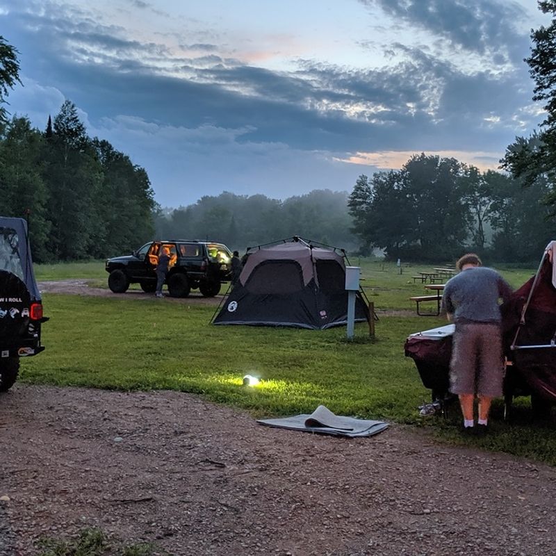 On Site Camping Means The Adventure Does Not End At Sunset