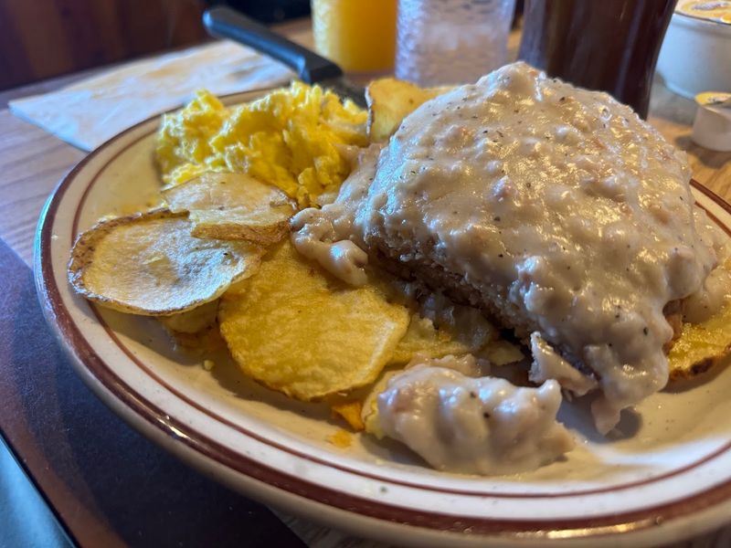 The Chicken Fried Steak Omelet Is Pure Comfort Food