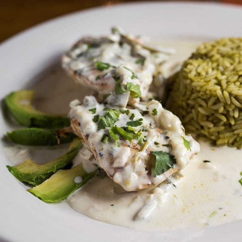 Cilantro Rice And House Salad Make Entrées Feel Even Bigger
