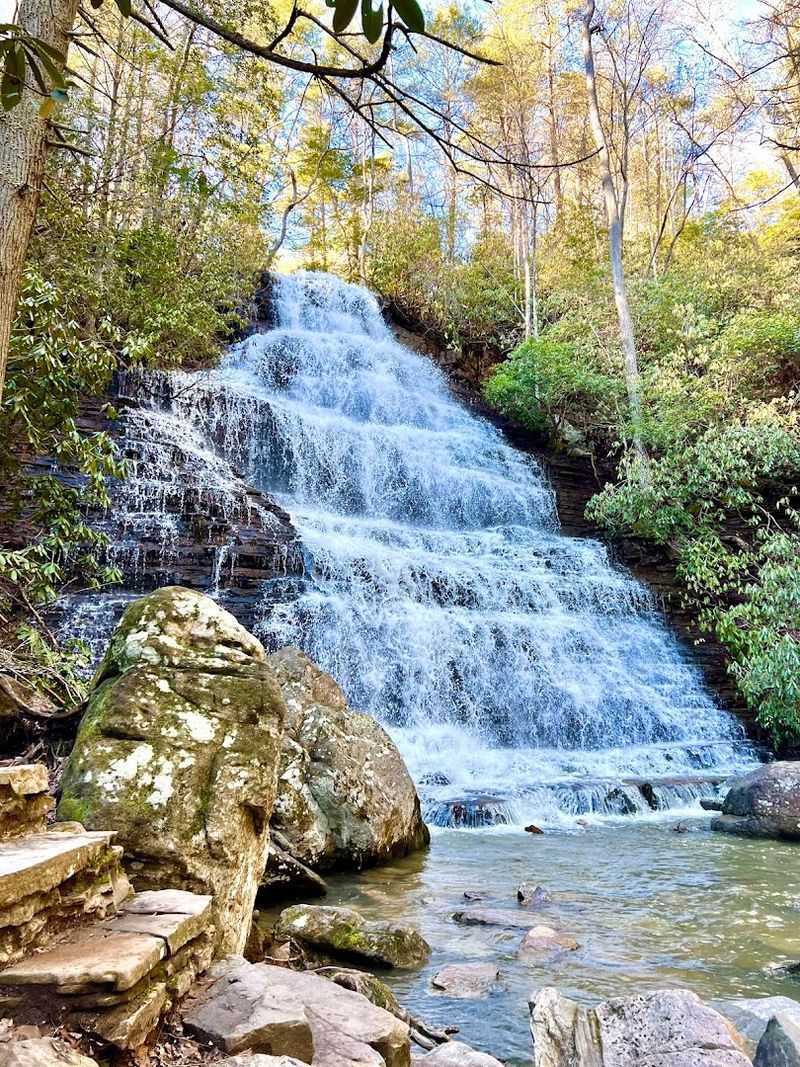 Benton Falls Itself Is The Centerpiece Worth Every Step