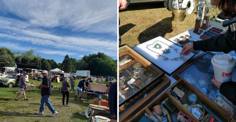 The Flea Market In Massachusetts Where Every Sunday Feels Like A Festival