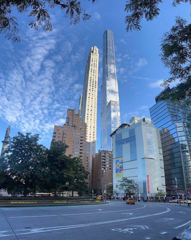 Columbus Circle And The View From Above