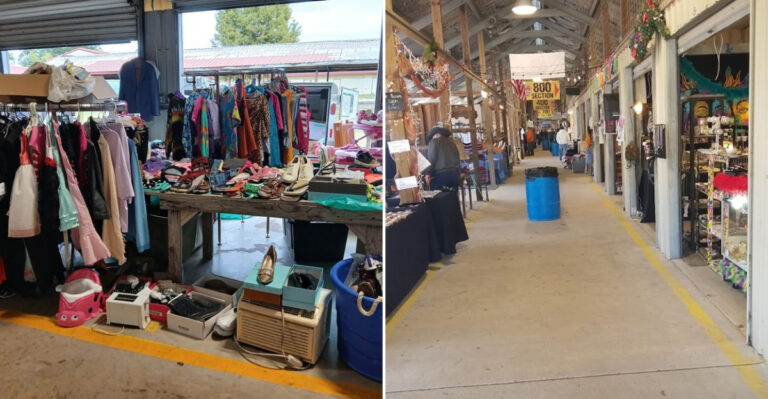 The Gigantic Louisiana Flea Market Where Rare Antiques And Fresh Produce Share The Aisles