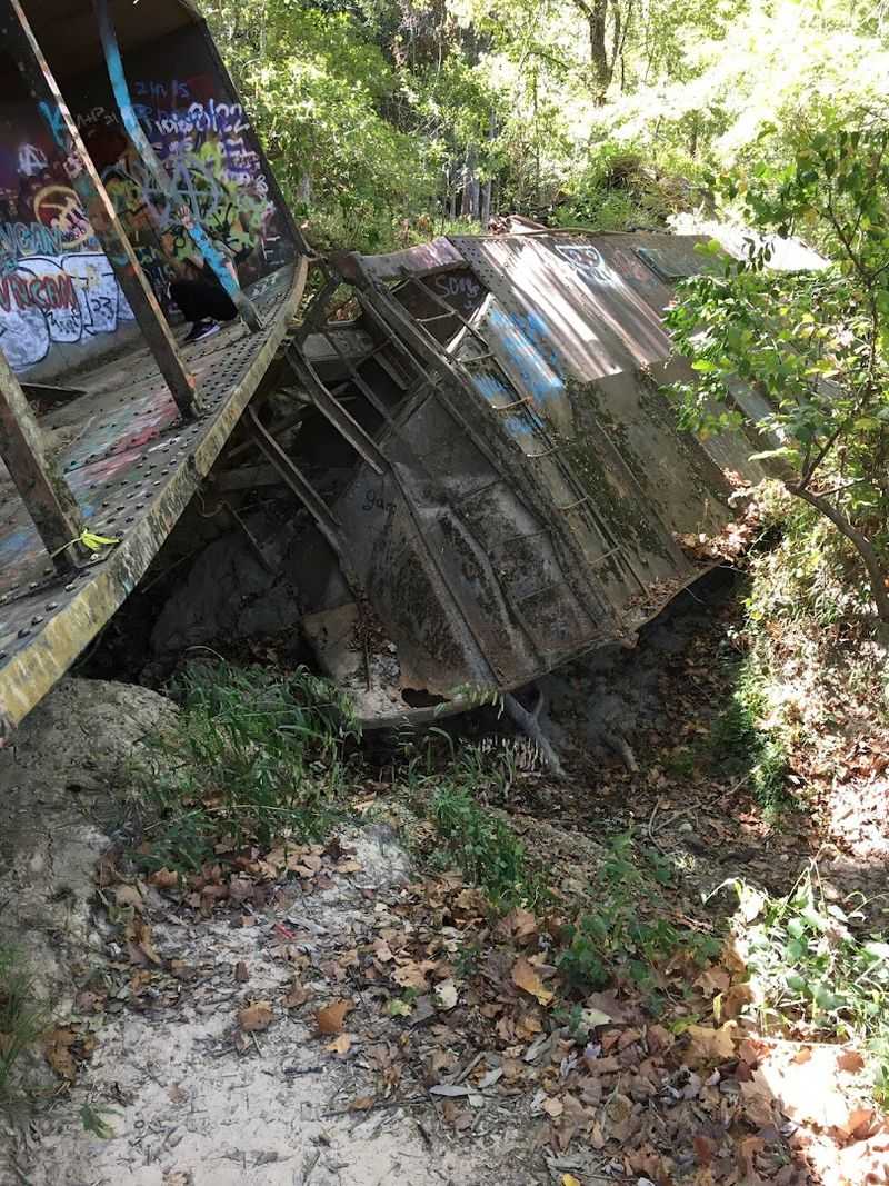 Train Tracks, Old Wrecks, And Hidden History