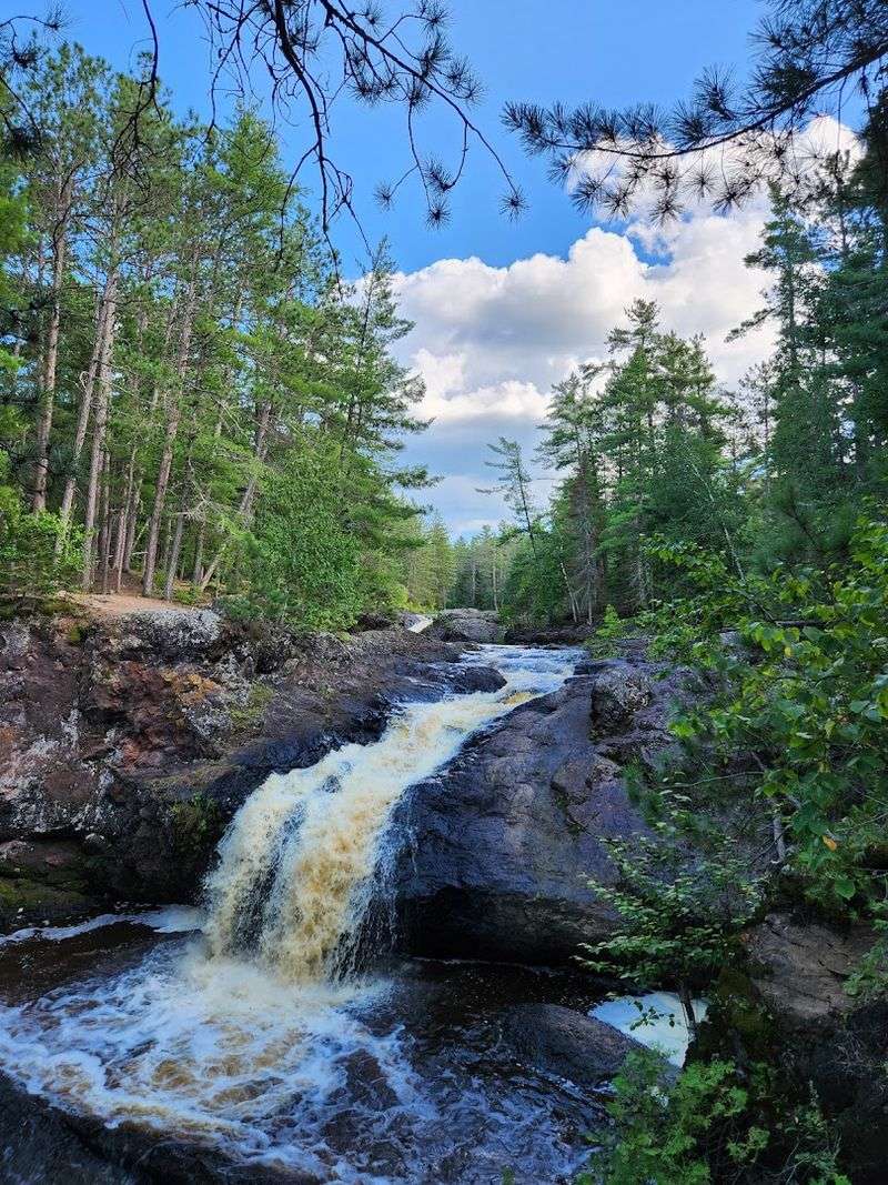 The Amnicon River Creates Rapids Pools And Smaller Cascades Too