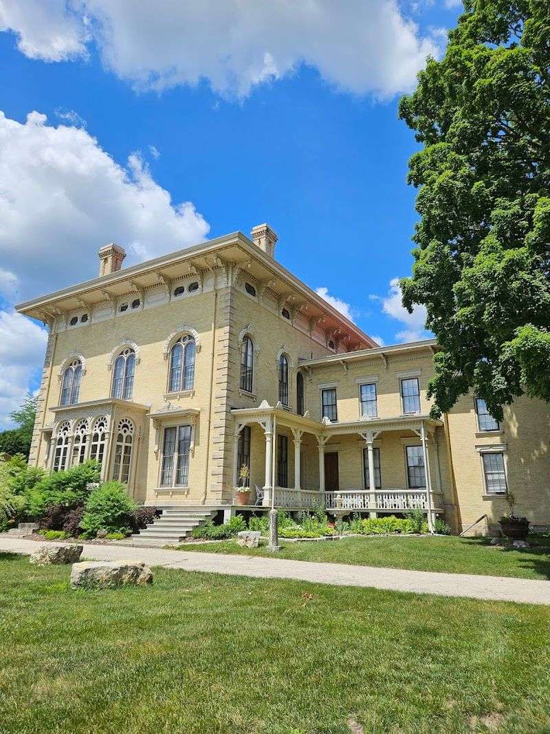 The Italianate Architecture Makes The Mansion Feel Grand