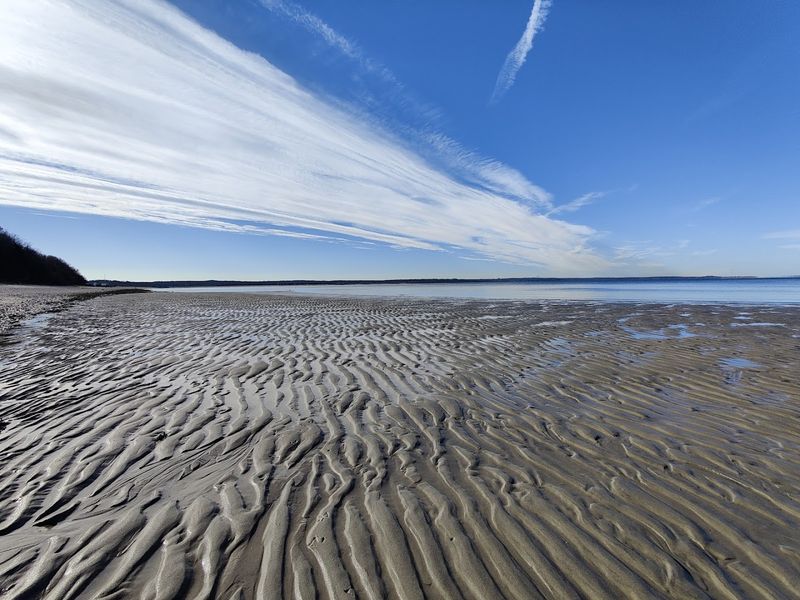 A Beach That Vanishes With The Tide