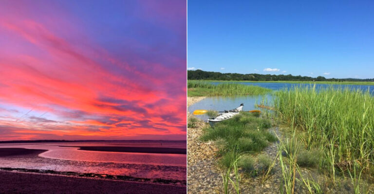 The Long Island, New York Beach That Only Exists For Two Hours At Low Tide