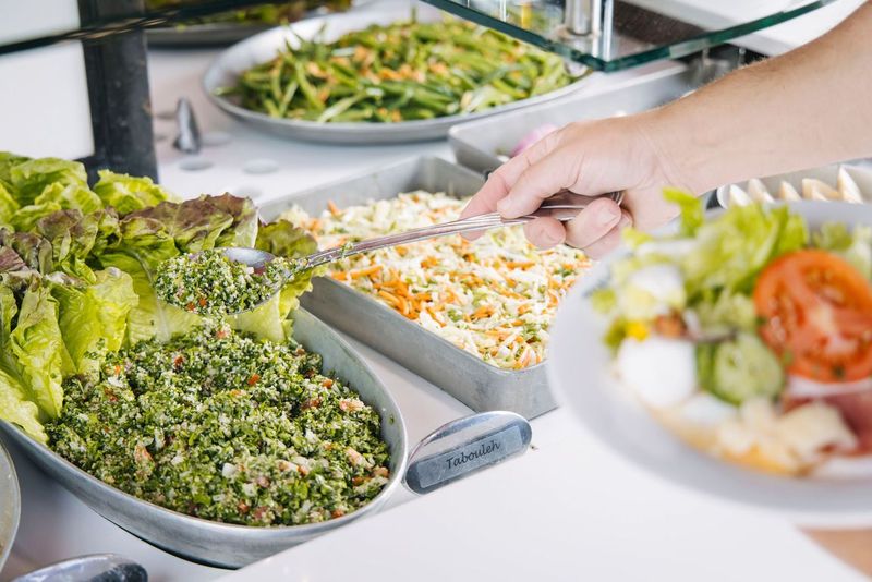 The Salad Area Can Be Its Own Meal