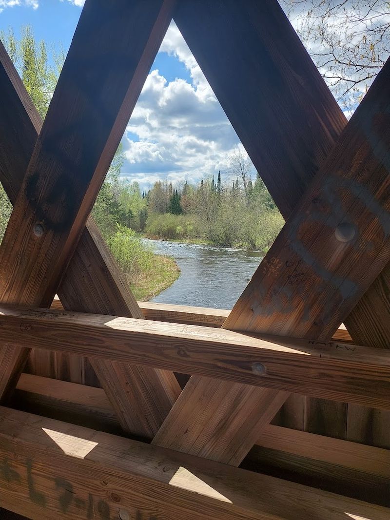 The South Fork Of The Flambeau River Is Popular For Canoeing