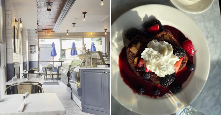 The New York French Breakfast Spot Where The Blueberry Pancakes Are Worth The Wait In Line