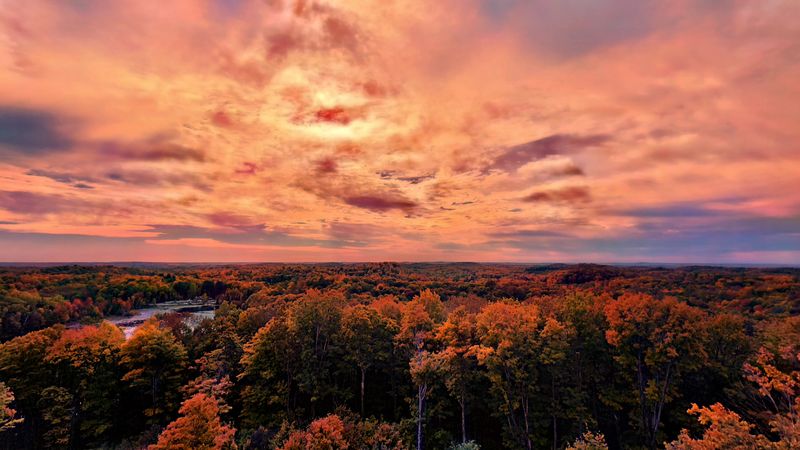 The Views Stretch Across The Northwoods For Miles