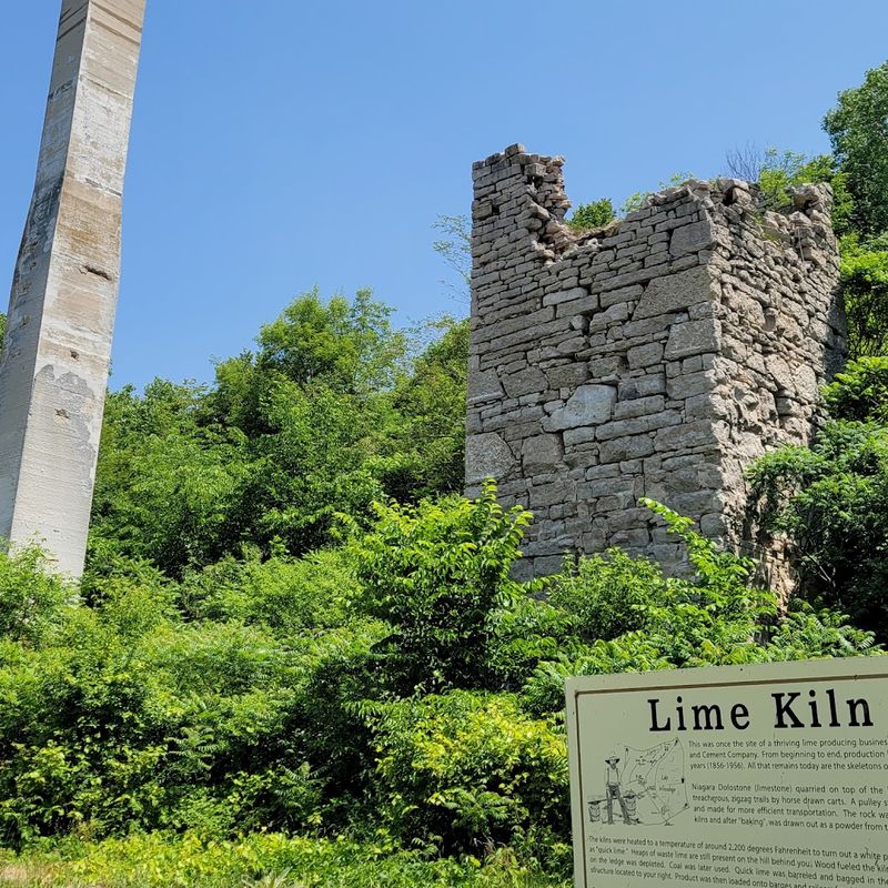 Lime Kiln Ruins Are The Most Visible Clue To The Town's Past