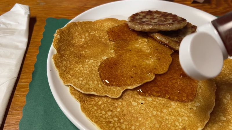 All-You-Can-Eat Pancakes With Real Maple Syrup On Top