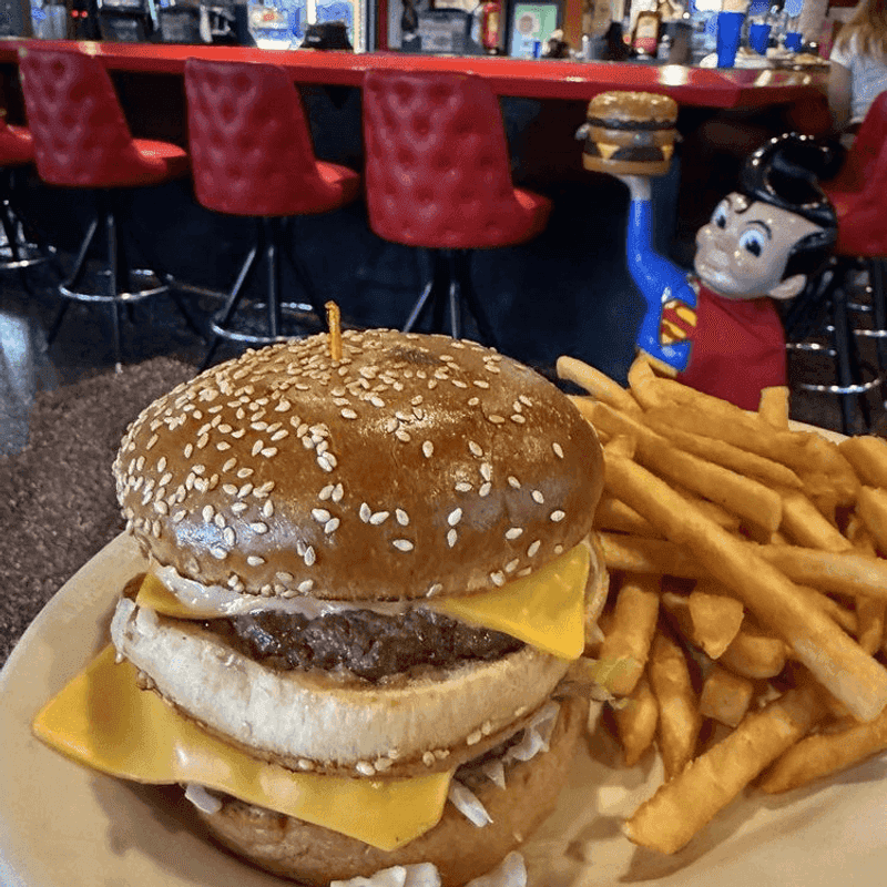 The Cheeseburger Comes With A Big Claim On The Menu