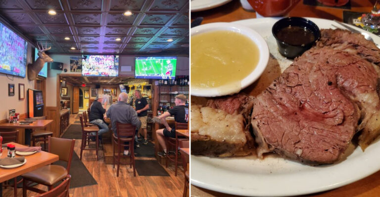 The Pennsylvania Restaurant Serving A 16 Oz Prime Rib Dinner With Sides For Just 30 Dollars Every Monday