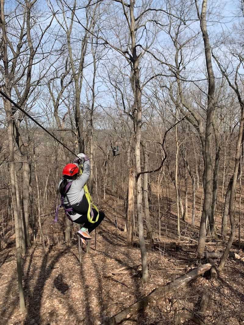 First-Time Zipliners Can Practice Before Taking Off