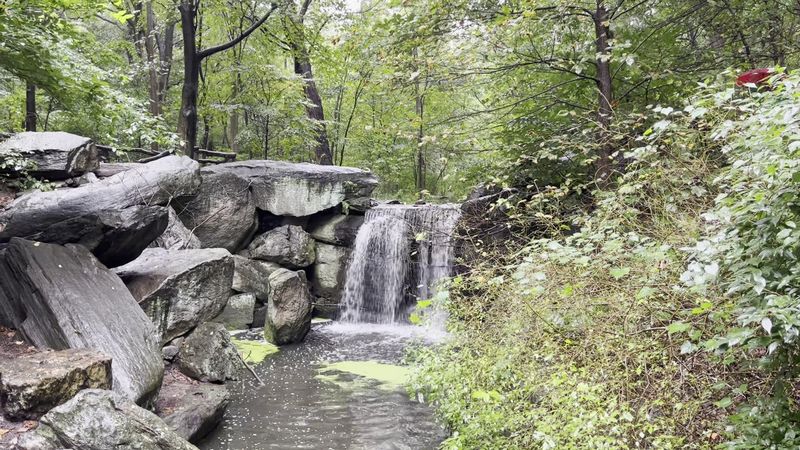 North Woods Loch Double Waterfall
