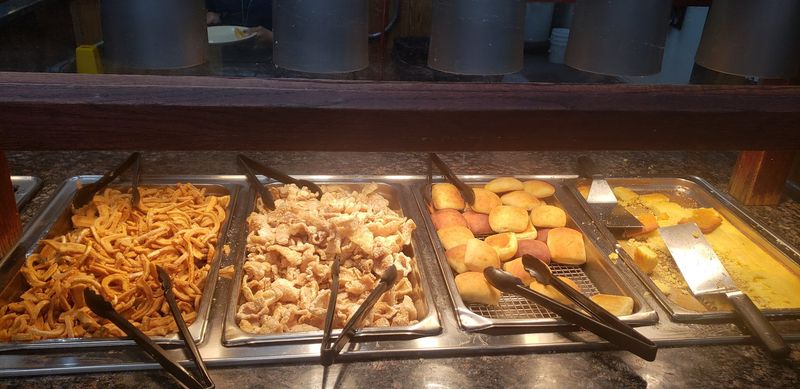 Rolls, Biscuits, And Cornbread On The Bread Station