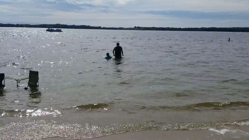 The Swimming Area Is Clearly Marked By Buoys