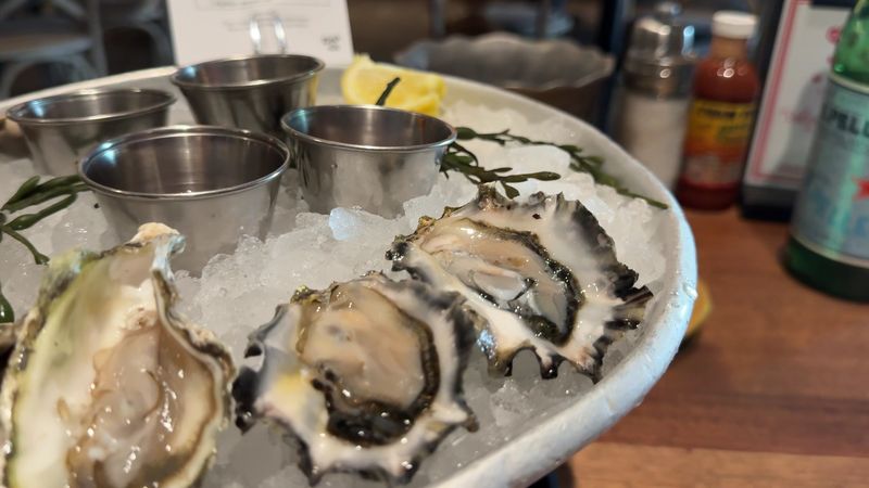 Fresh Oysters Are A Major Draw