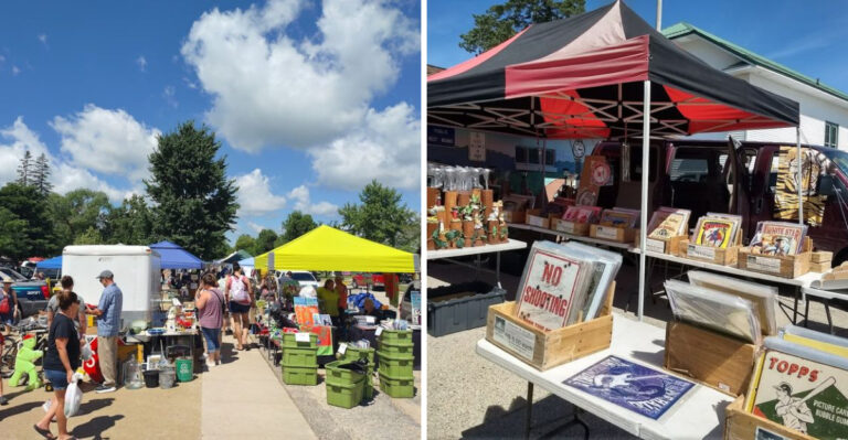 The Small-Town Flea Market In Wisconsin That Makes Bargain Hunting Feel Like A Treasure Hunt