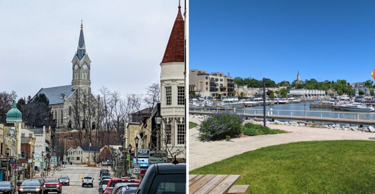 The Small Wisconsin Harbor Town That Looks Like It Belongs On A European Postcard