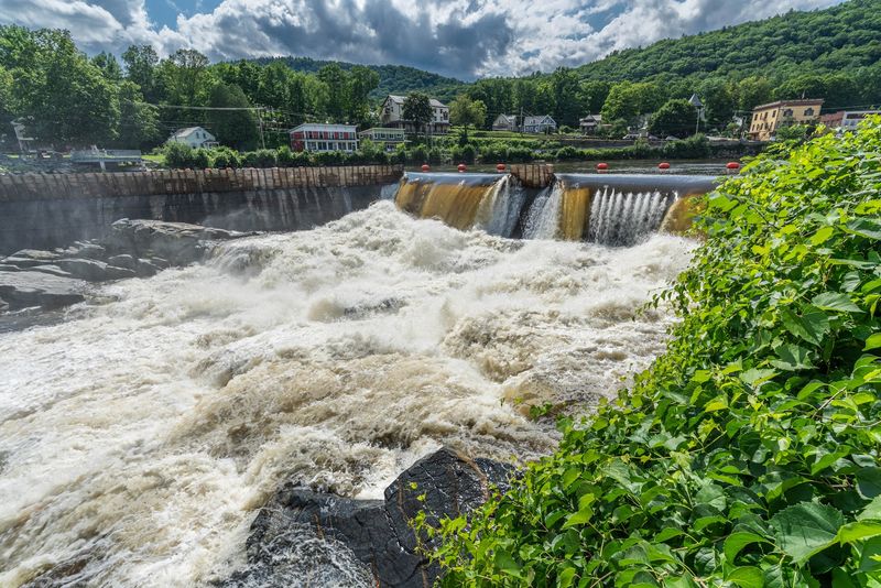 Salmon Falls And The Waterfall That Powers It All